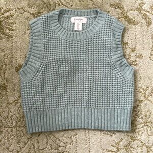 Jessica Simpson Light Teal Sweater Vest